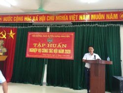 Hội Nông dân huyện Hưng Nguyên tập huấn về bảo vệ môi trường