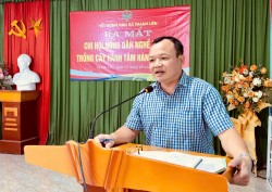 Thanh Chương: ra mắt chi hội nông dân nghề nghiệp trồng cây hành tăm hàng hoá