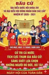 Bầu cử Quốc hội và HĐND nhiệm kỳ 2026 - 2031: Nhiều điểm mới quan trọng