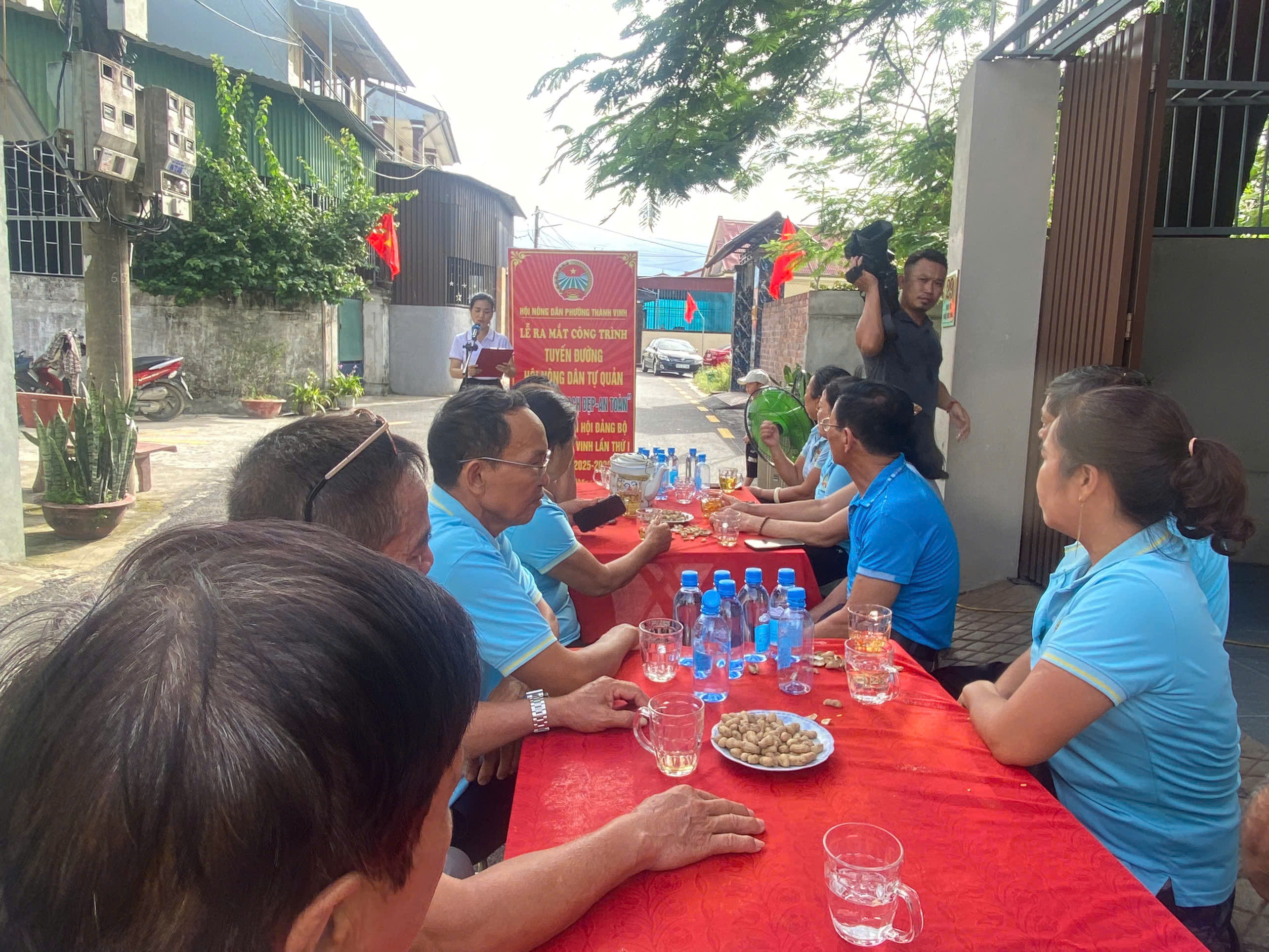 quang canh le ra mat cong trinh tuyen duong sang xanh sach dep an toan do hoi nong dan phuong thanh vinh dam nhan
