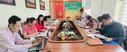 Yên Thành: Ngân hàng CSXH giao ban với Hội Đoàn thể nhận ủy thác quý I/2024